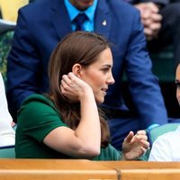 Kate Middleton y Meghan Markle en la final de Wimbledon 2019