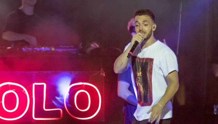 C. Tangana dando un concierto en el Festival Starlite 2018 de Marbella