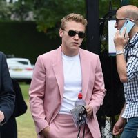 Oliver Cheshiree llegando a la final de Wimbledon