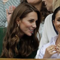 Kate Middleton y Meghan Markle, muy cómplices en Wimbledon 2019