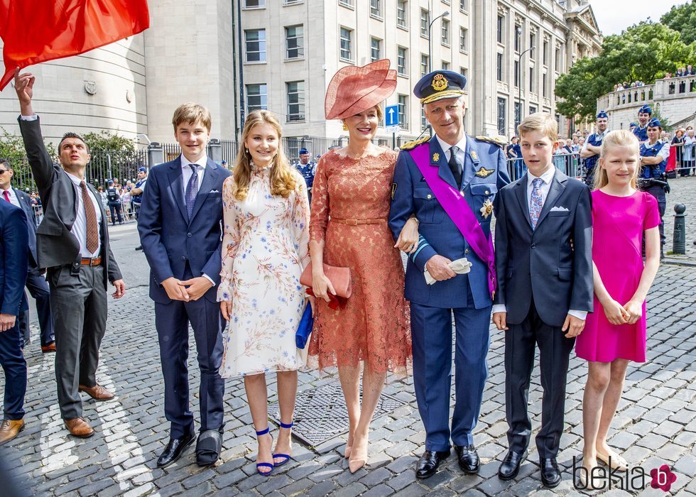 La Familia Real de Bélgica celebra el Día Nacional 2019