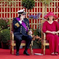 Laurent de Bélgica y Claire de Bélgica en el Día Nacional de Bélgica 2019