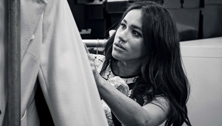 Meghan Markle en su colaboración con Vogue