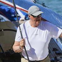 Harald de Noruega en las regatas de la Copa del Rey de Vela 2019