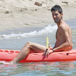 Djokovic de vacaciones por Marbella