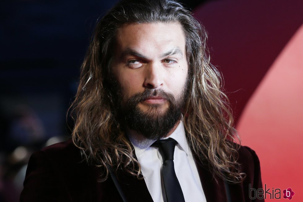 Jason Momoa en la premiere de 'Batman vs. Superman'