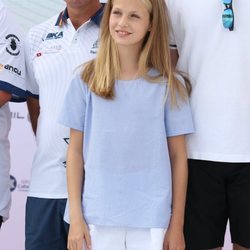 La Princesa Leonor en el Náutico de Palma en su primera aparición del verano 2019 en Mallorca