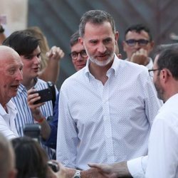 El Rey Felipe y Harald de Noruega en la entrega de trofeos de la Copa del Rey de Vela 2019