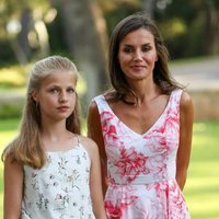 La Reina Letizia y la Princesa Leonor en su posado de verano 2019 en Marivent