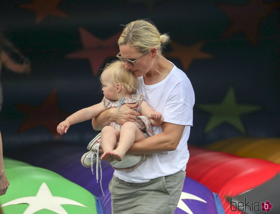 Lena Tindall y Zara Phillips