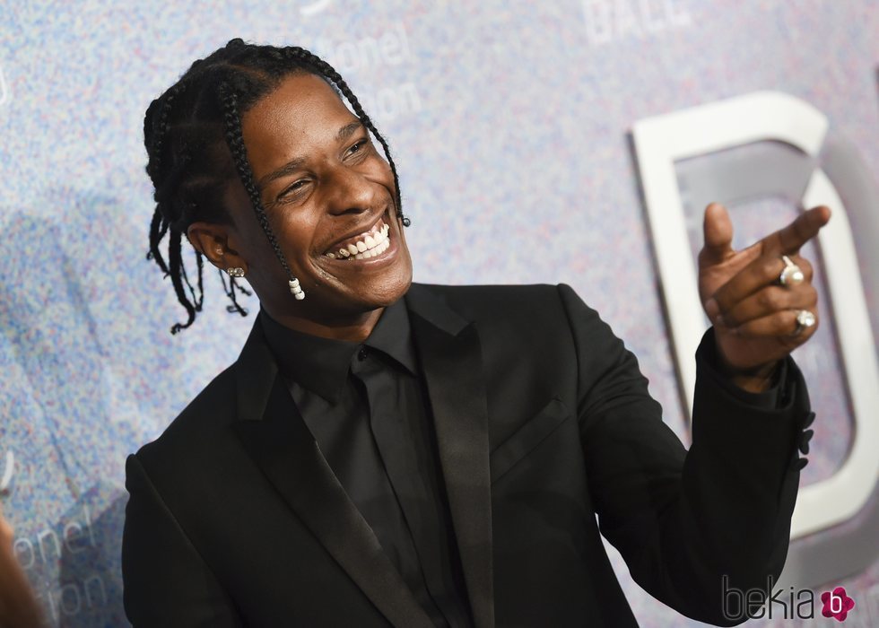 ASAP Rocky en la cuarta edición de Diamond Ball en 2018