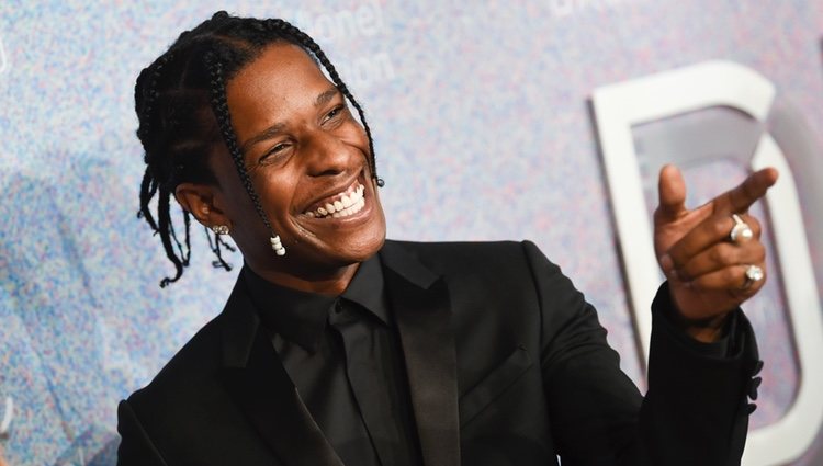 ASAP Rocky en la cuarta edición de Diamond Ball en 2018