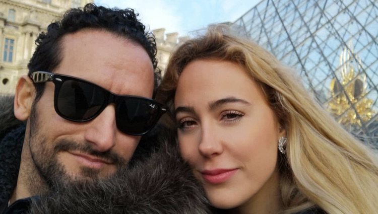 Ivana, la hermana de Georgina Rodríguez con su novio Carlos García en París