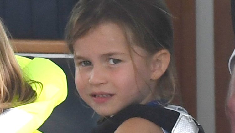 La Princesa Carlota, una espectadora más en las regatas del Rey de Cowes