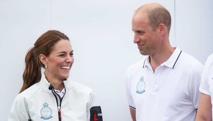 Los Duques de Cambridge en las regatas de la Copa del Rey de Cowes