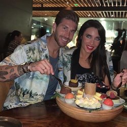 Sergio Ramos y Pilar Rubio en Londres