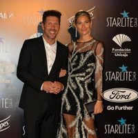 Diego Simeone y Carla Pereyra en la Gala Starlite 2019 en Marbella