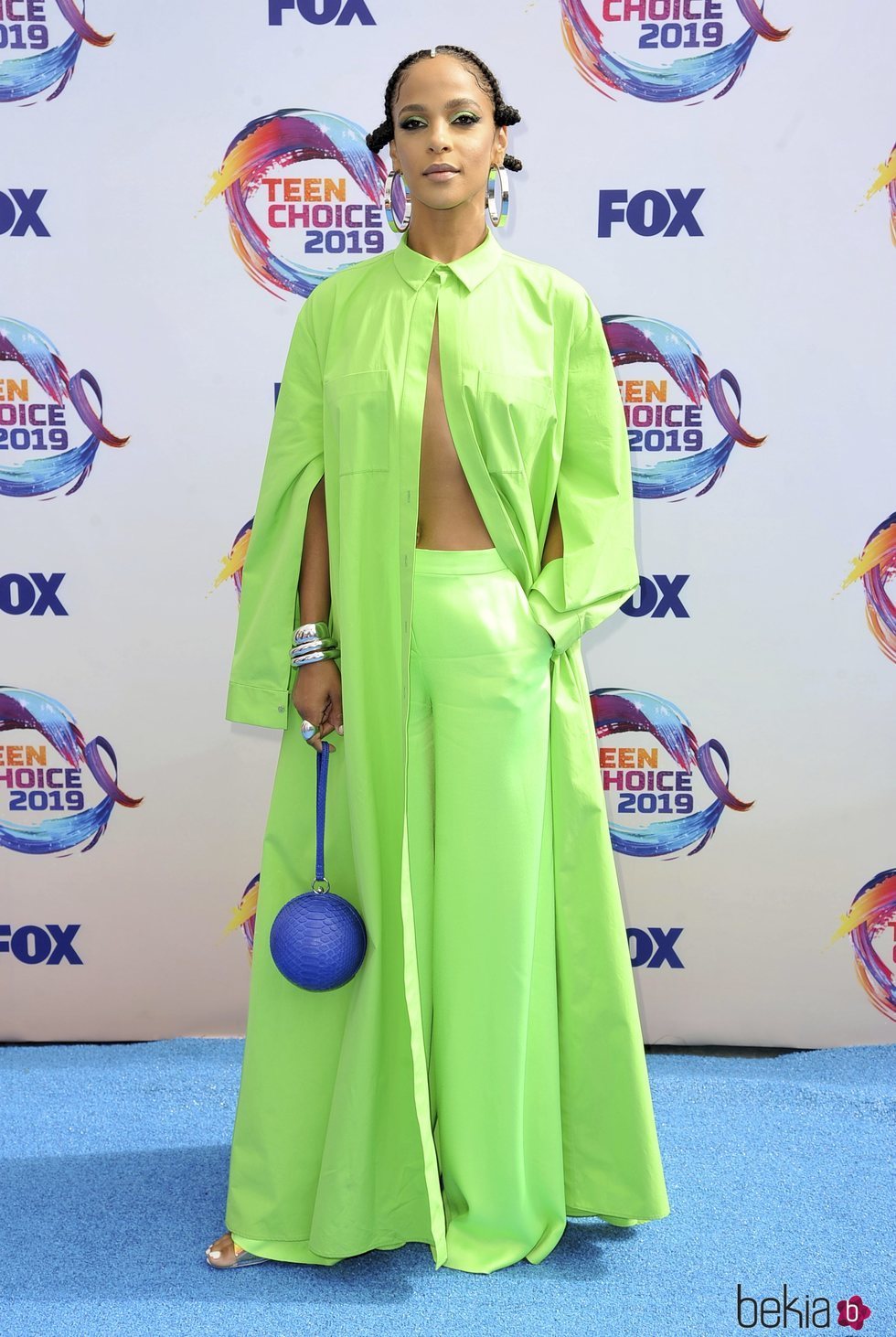 Megalyn Echikunwoke en los Teen Choice Awards 2019