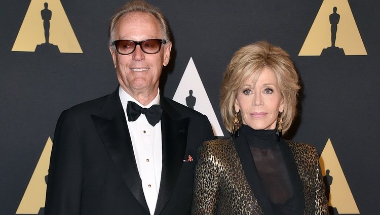 Jane Fonda y Peter Fonda en los Governors Awards de 2015