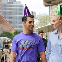 Joe Jonas y Sophie Turner paseando por las calles de Nueva York