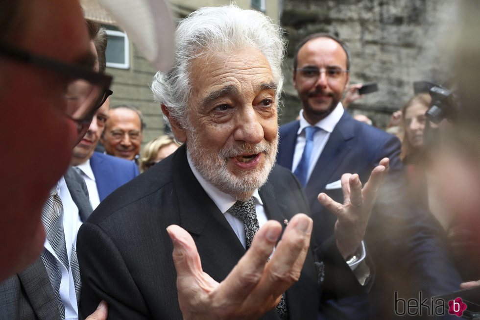 Plácido Domingo reaparece tras ser acusado de abusos sexuales por 9 mujeres