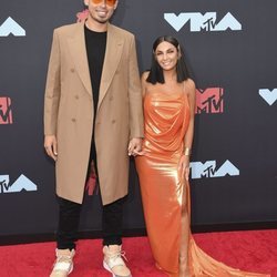 Afrojack y Elettra Lamborghini en los MTV VMAs 2019