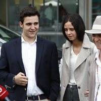 La Infanta Elena, Froilán y Victoria Federica tras visitar al Rey Juan Carlos en el hospital