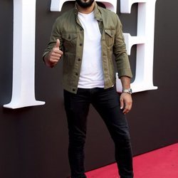 Antonio Velázquez en el estreno de la segunda temporada de 'Élite'