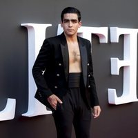 Omar Ayuso en el estreno de la segunda temporada de 'Élite'