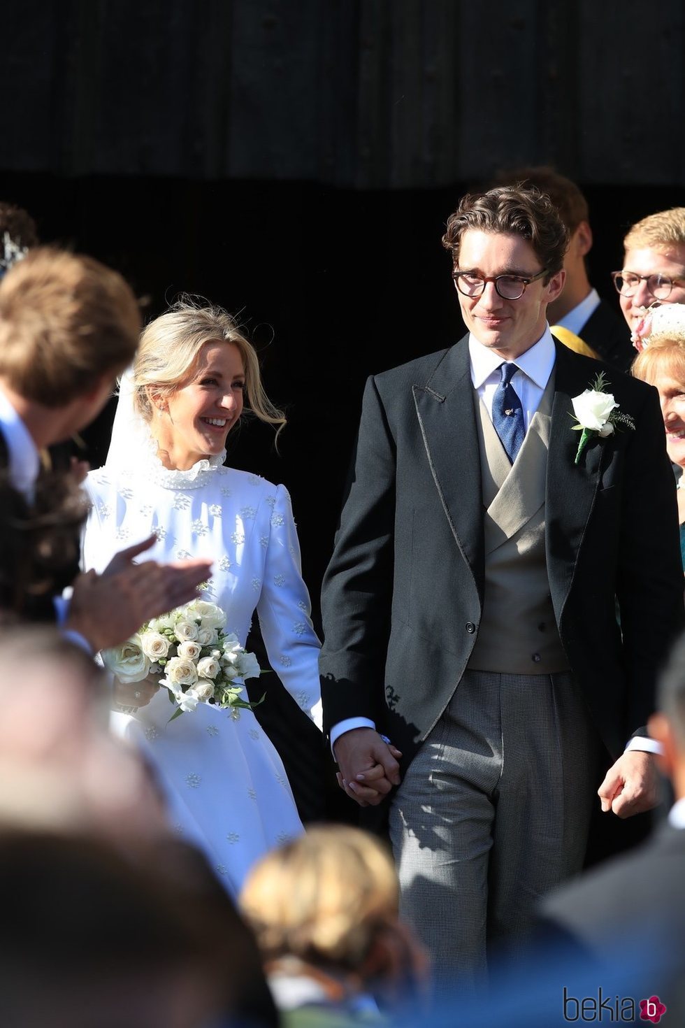 Ellie Goulding y Caspar Jopling recién casados