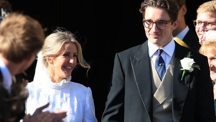 Ellie Goulding y Caspar Jopling recién casados