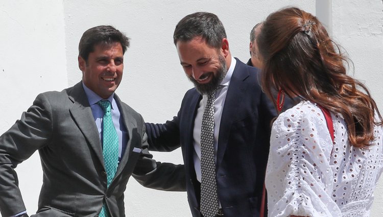 Fran Rivera, Santiago Abascal y Lourdes Montes en la Goyesca de Ronda 2019