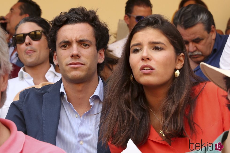 Cayetana Rivera junto a su novio Quique González de Castejón en la Goyesca de Ronda 2019