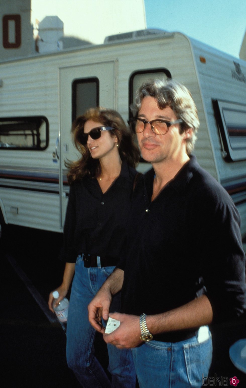 Richard Gere y Cindy Crawford cuando estaban casados