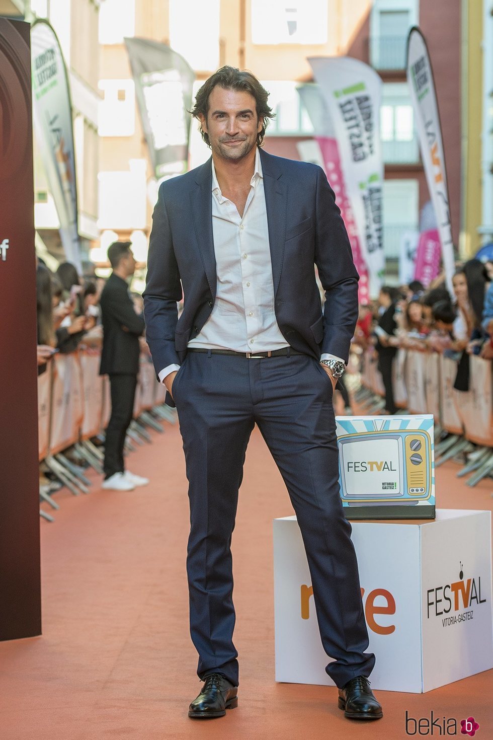 Álex Adrover en la presentación de 'MasterChef Celebrity 4 ' en el FestVal 2019