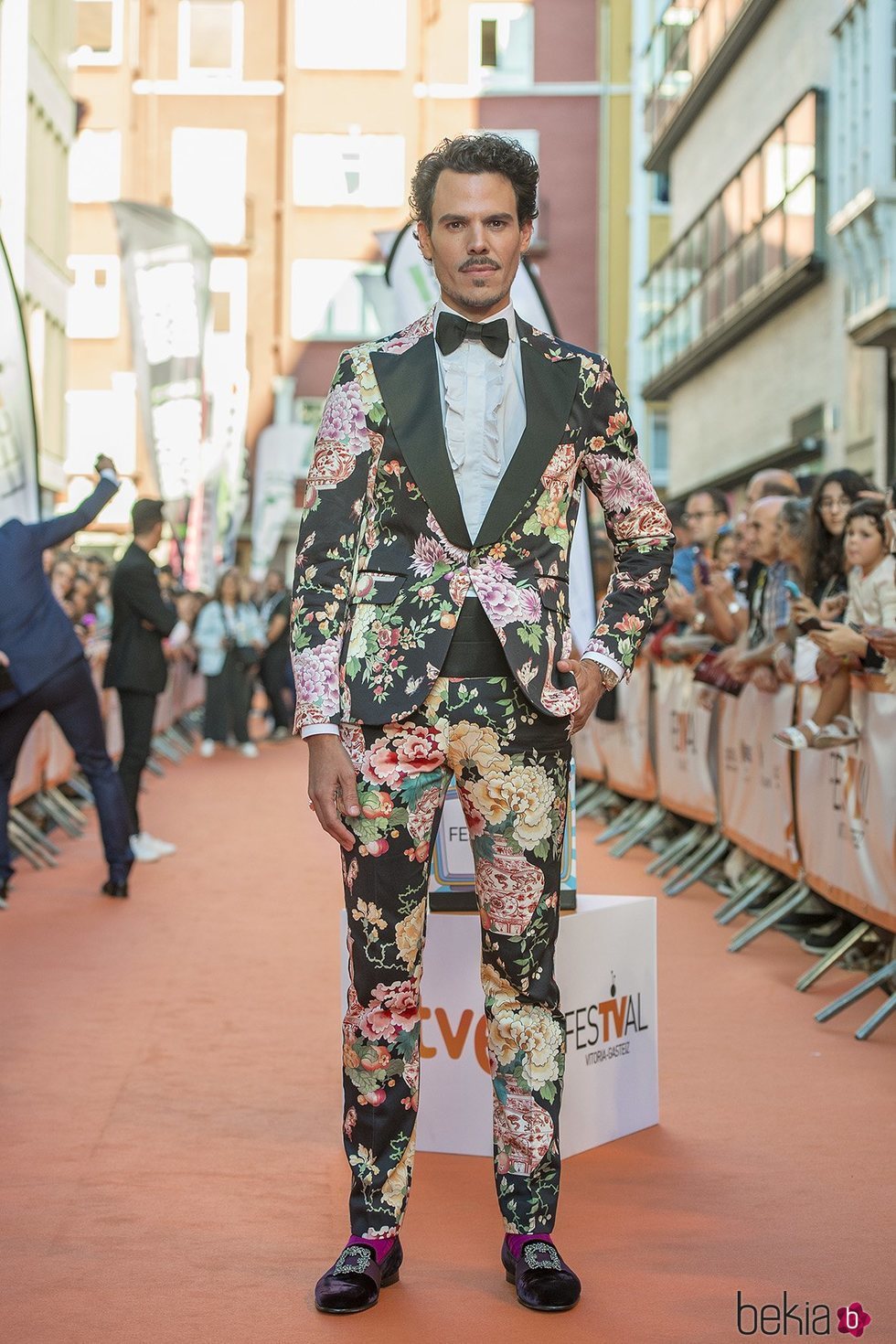 Juan Avellaneda en la presentación de 'MasterChef Celebrity 4' en el FestVal 2019