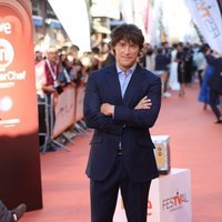 Jordi Cruz en la presentación de 'MasterChef Celebrity 4' en el FestVal 2019