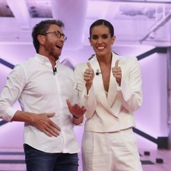 Ona Carbonell con Pablo Motos en 'El Hormiguero'