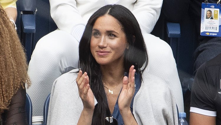 Meghan Markle en el US Open de Nueva York 2019