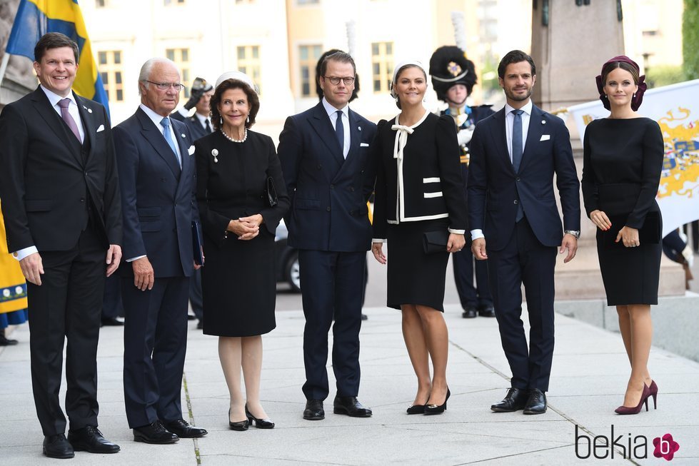 La Familia Real Sueca en la apertura del Parlamento 2019