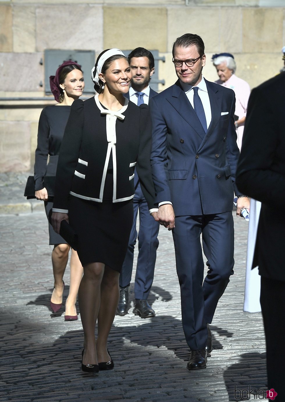 Victoria y Daniel de Suecia en la apertura del Parlamento 2019