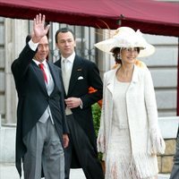 Emilio Botín y Paloma O'Shea en la boda del Príncipe Felipe y Letizia Ortiz