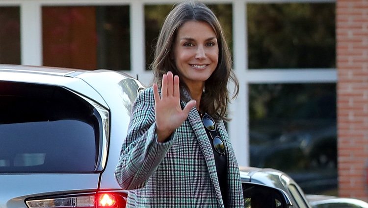 La Reina Letizia en el primer día de colegio de sus hijas del curso 2019/2020