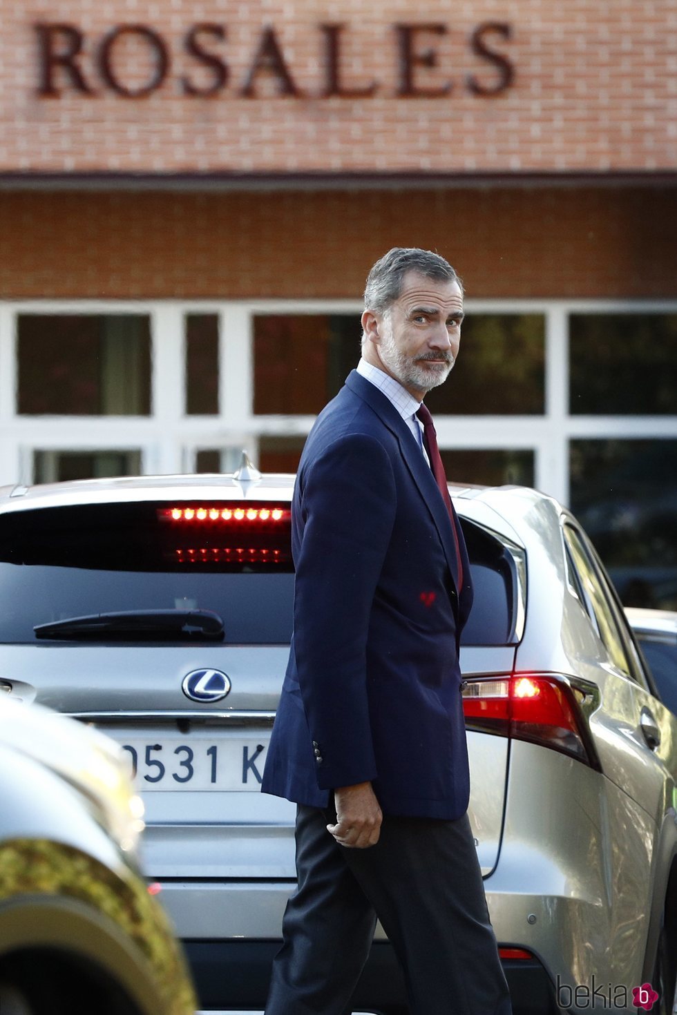 El Rey Felipe en el primer día de colegio de sus hijas del curso 2019/2020