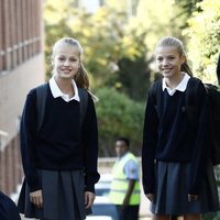 La Princesa Leonor y la Infanta Sofía en su primer día de colegio del curso 2019/2020