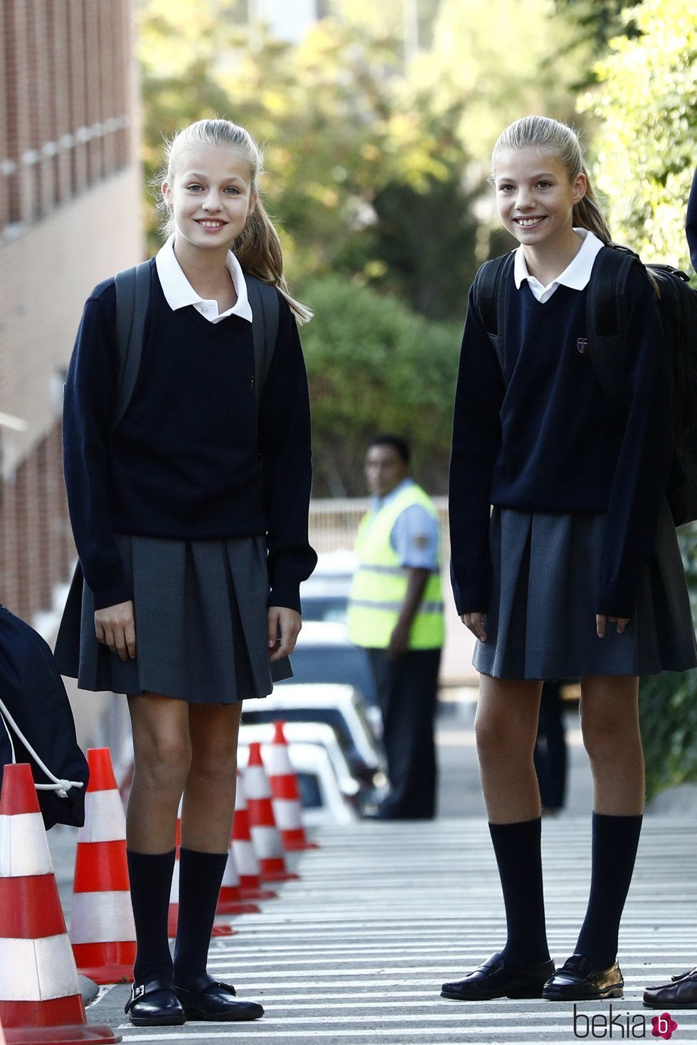 La Princesa Leonor y la Infanta Sofía en su primer día de colegio del curso 2019/2020