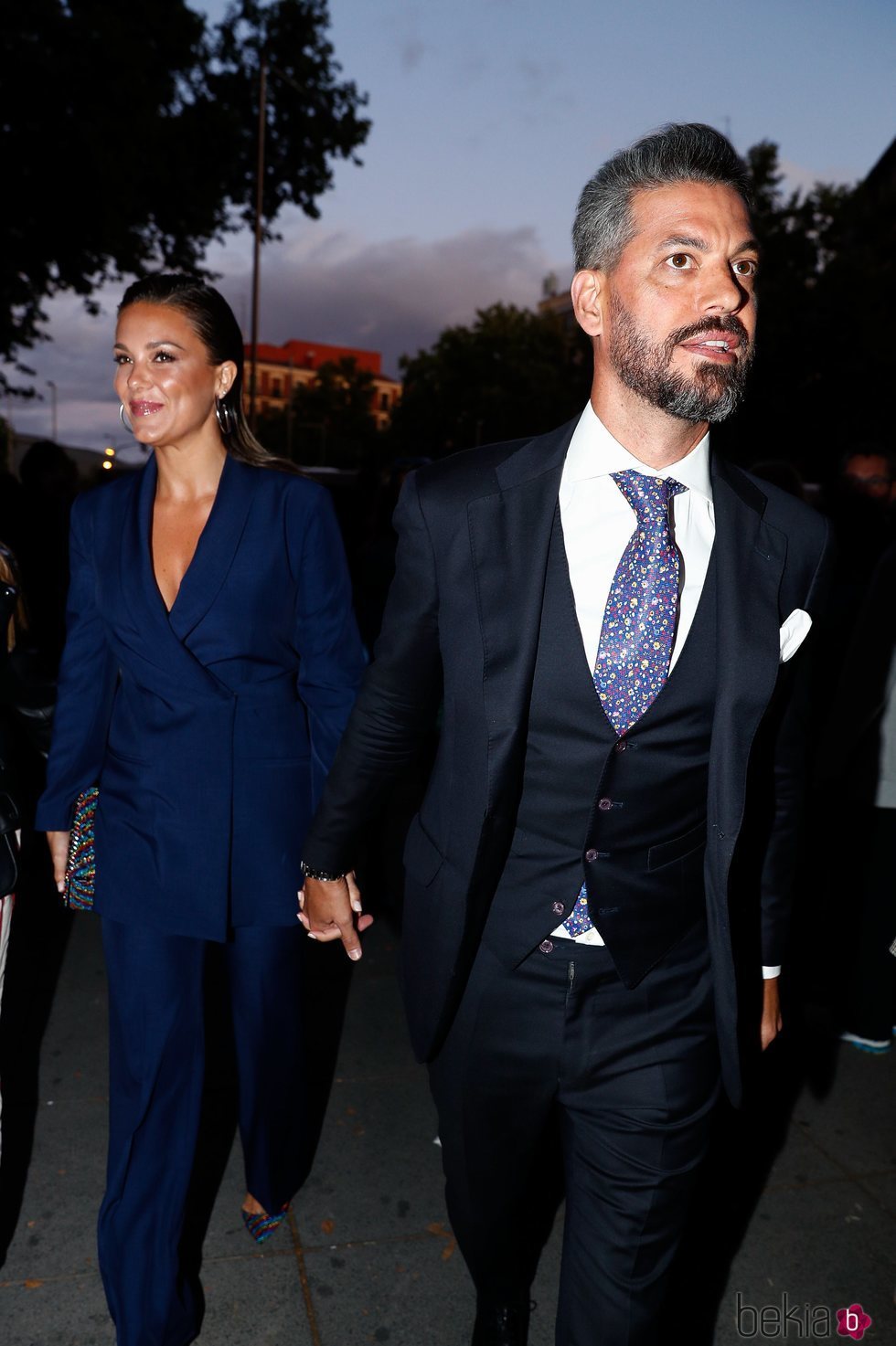 René Ramos y Lorena Gómez en la presentación del documental 'El corazón de Sergio Ramos'