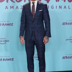 Sergio Ramos en el estreno de su documental 'El corazón de Sergio Ramos'