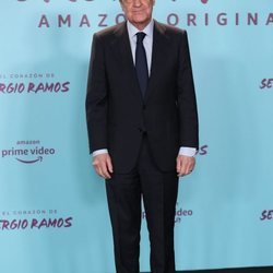 Florentino Pérez en la presentación de su documental 'El corazón de Sergio Ramos'