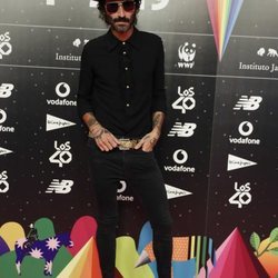 Leiva en la cena de los nominados de Los 40 Music Awards 2019